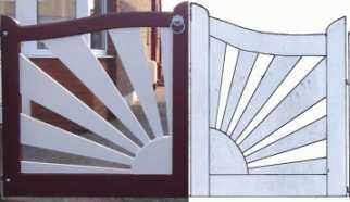 Bespoke wooden gates