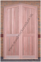 Bespoke timber garage doors
