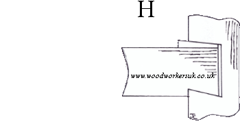 A alternate haunched mortice and tenon joint