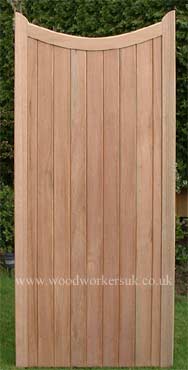 Low centre version of our Curve top gates