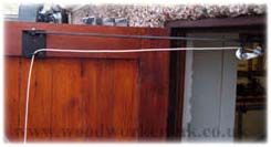 Garage door holders