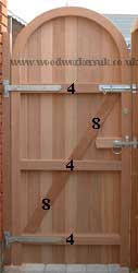 Made to measure wooden gates by timeserved craftsmen