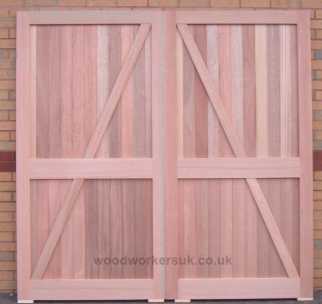 Menai doors from the rear