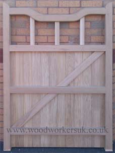 Rear view of our Bala pedestrian gate