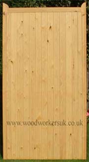 Softwood gates made to measure