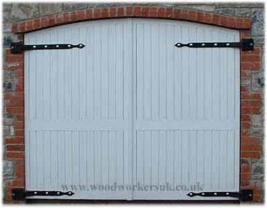 Wooden gates and timber garage doors