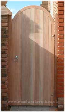 Handcrafted Arched headed gates