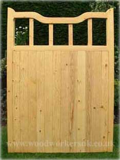 Wooden pedestrian gates - The Grasmere