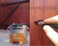 Treating your wooden gates