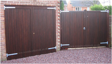Wooden gates by Gate Expectations