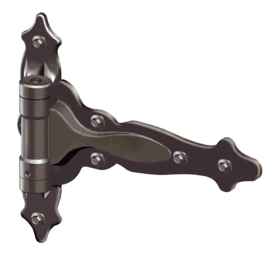 D&D Tru Close Decorative Hinges Gate Expectations
