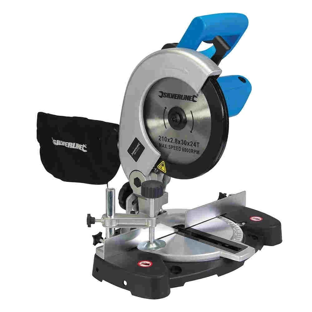 Silverline 262705 DIY 1400W Compound Mitre Saw 210mm - Gate Expectations