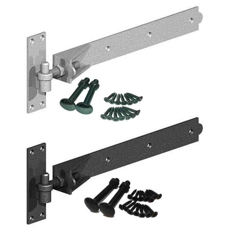 adjustable hook and band gate hinges