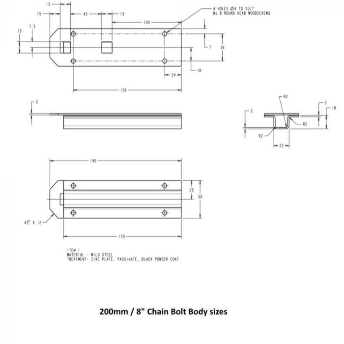 Chain Bolts - Gate Expectations