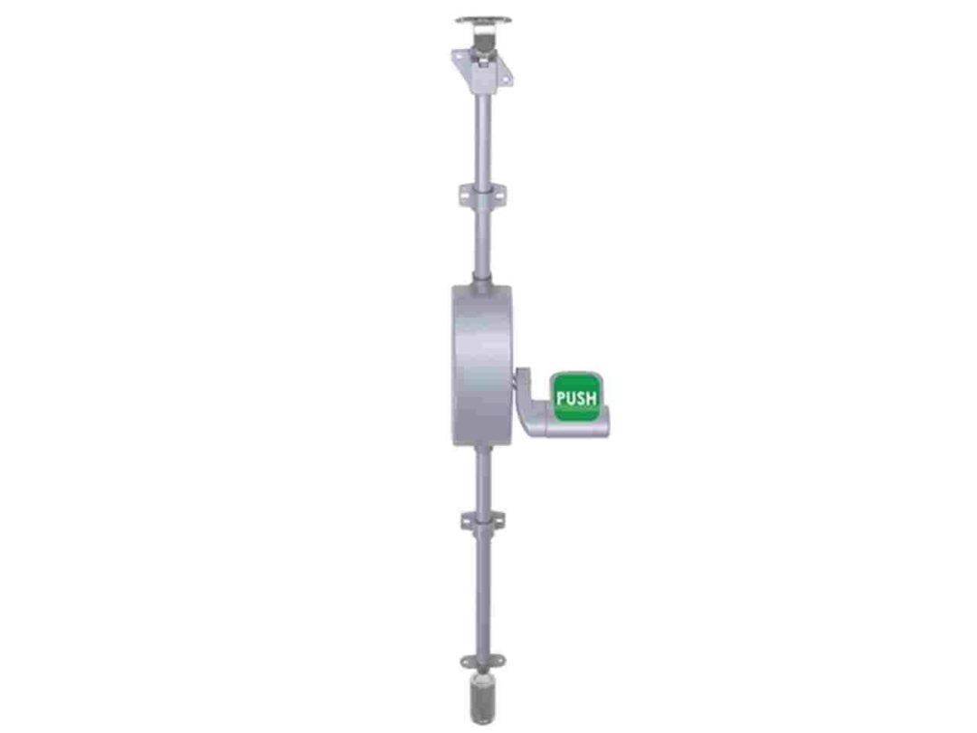 Union J-EPB808N-SIL-W Eximo® Emergency Single Door Push Pad Bolt with Timber Fixings - Image 1
