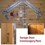 Garage Door Ironmongery Pack (Black)