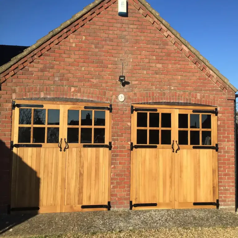 Conway hardwood georgain style garage doors
