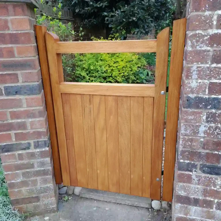 Deganwy pedestrian gate front