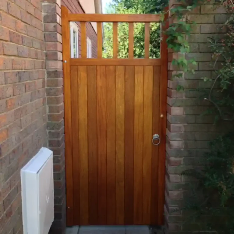St Asaph pedestrian gate fitted