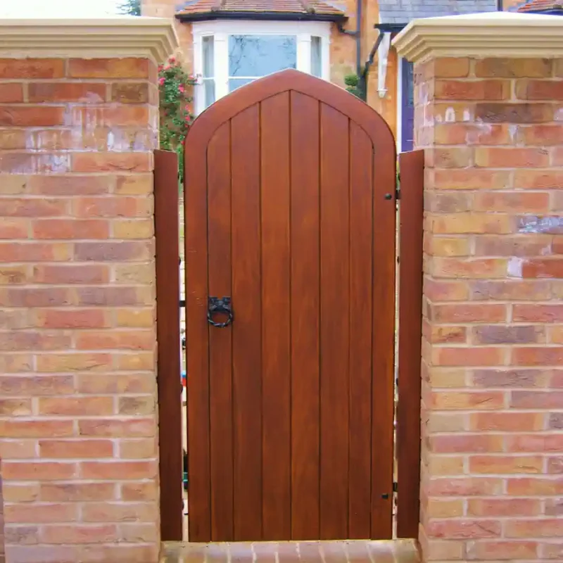 tudor arched headed gate